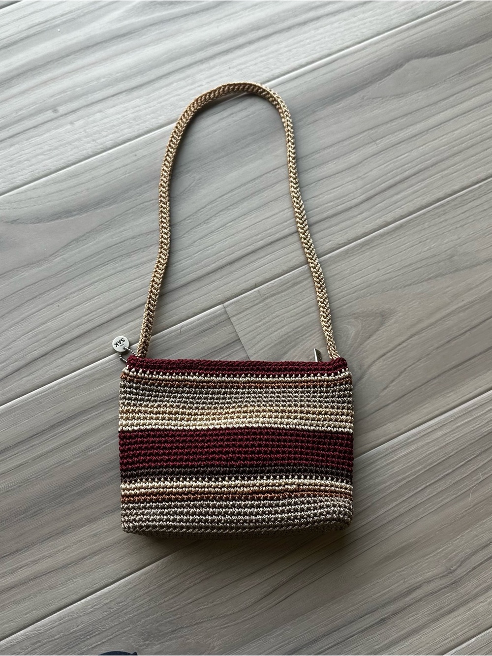The Sak Woven Shoulder Bag